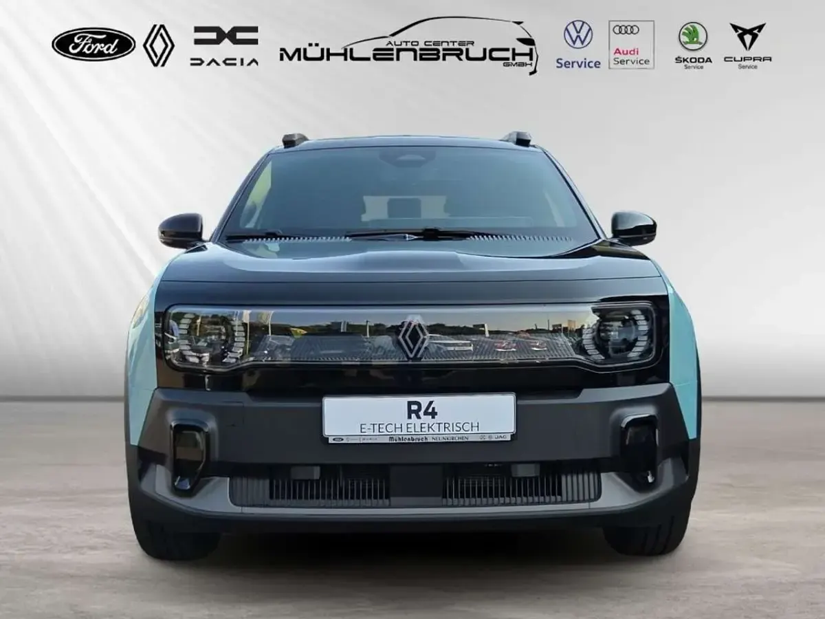 Neu Renault 4 E-Tech Komfort 110 kW (150 PS) 2026 Hautsde france grün/schwarz SUV