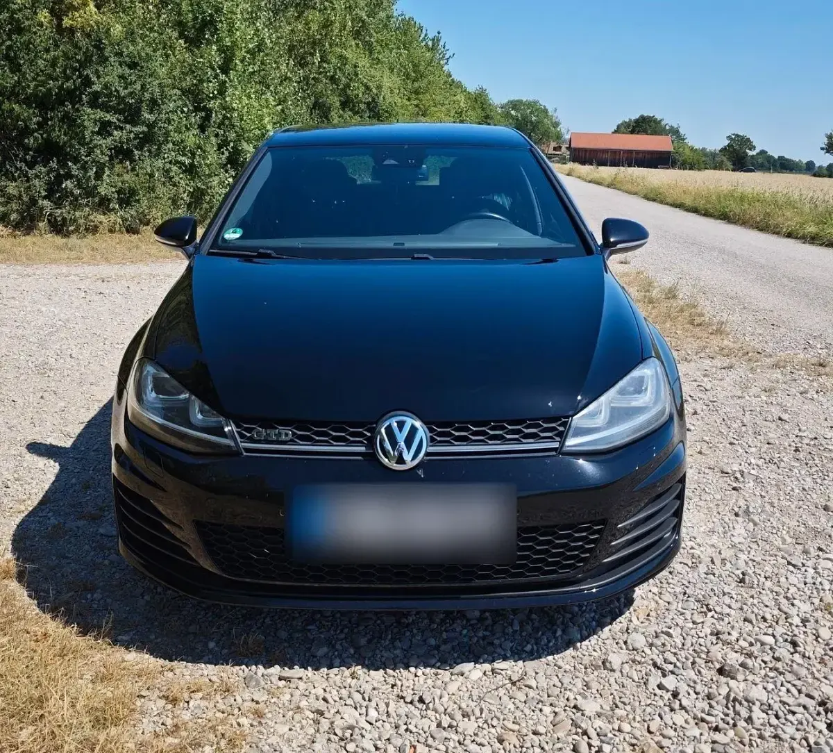 Gebraucht VW Golf VII GTD 184 PS (135 kW) 2014 Schwarz Limousine
