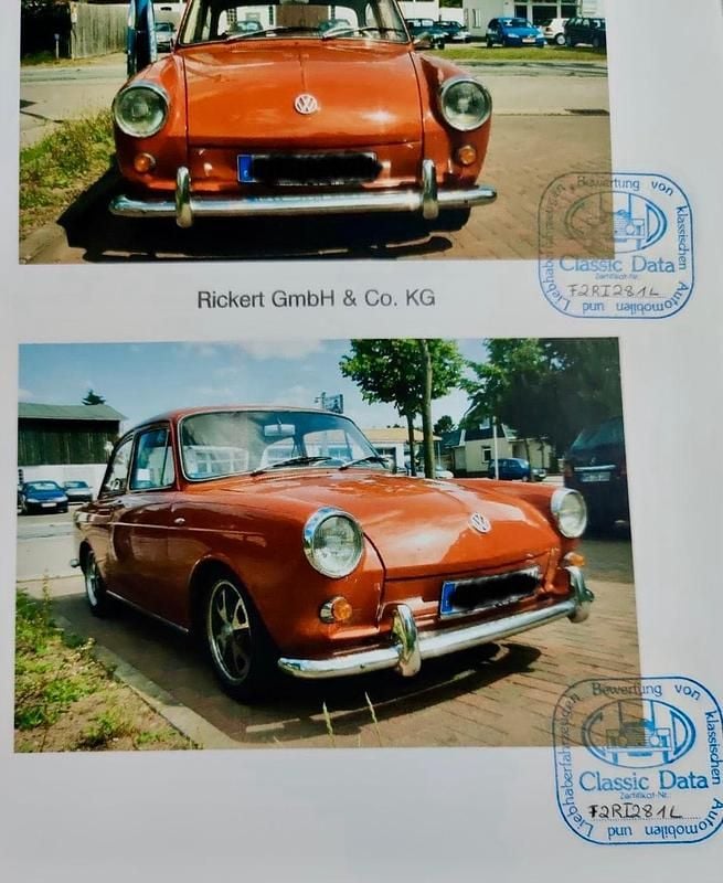 Rot Gebraucht 1963 VW Type 3 | 14.999 € - Bild 1/4