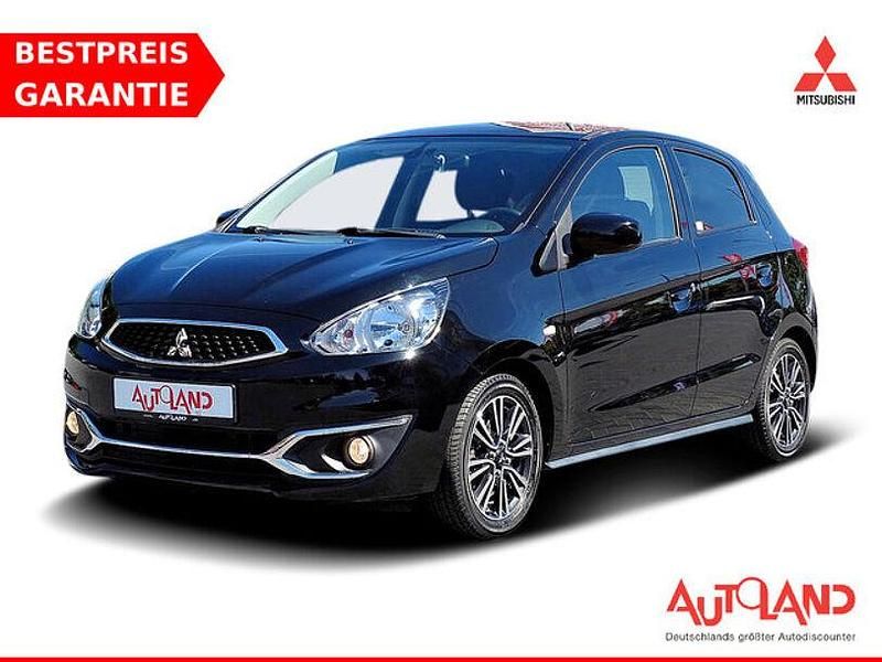 Schwarz Gebraucht 2017 Mitsubishi Space Star Edition Kleinwagen | 12.950 € (Teuer) - Bild 1/4