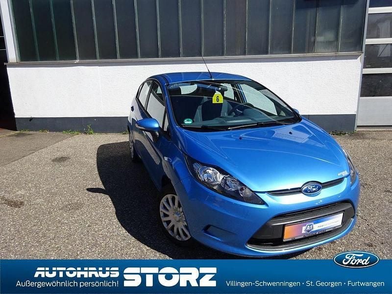 Visionblau Gebraucht 2009 Ford Fiesta Trend Kleinwagen | 4.900 € (Fairer Preis) - Bild 1/4