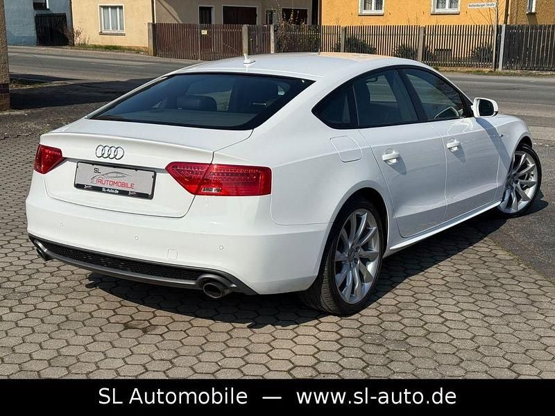 Gebraucht Audi A5 Sportback S-line plus 170 PS (125 kW) 2014 Weiß Kleinwagen