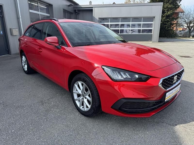 Gebraucht Seat Leon Style 110 PS (80 kW) 2022 Rot Kombi