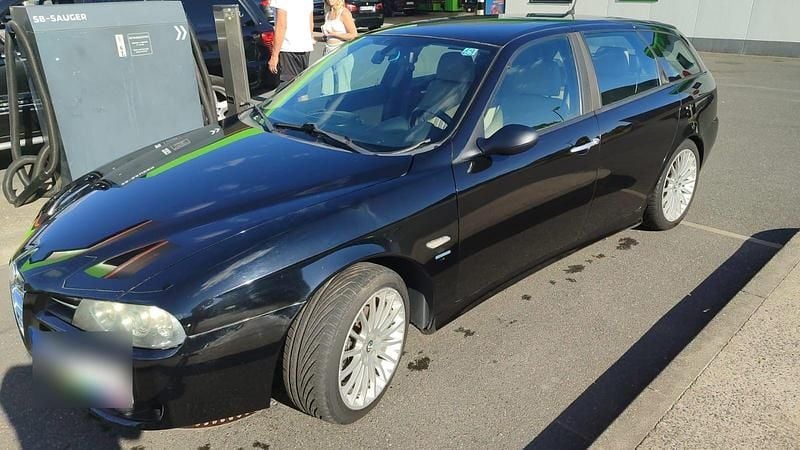 Gebraucht Alfa Romeo 156 Distinctive 166 PS (122 kW) 2004 Schwarz Kombi