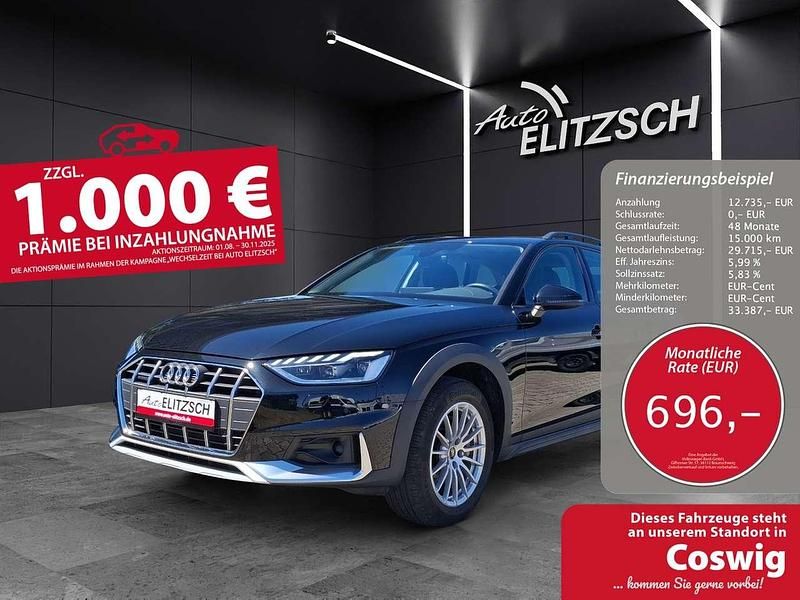 Mythosschwarz metallic Gebraucht 2023 Audi A4 Allroad Ambiente Kombi | 42.450 € (Etwas zu teuer) - Bild 1/3