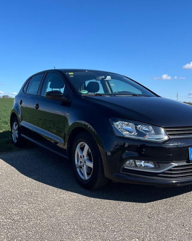 Gebraucht VW Polo Comfortline 90 PS (66 kW) 2017 Schwarz Kleinwagen