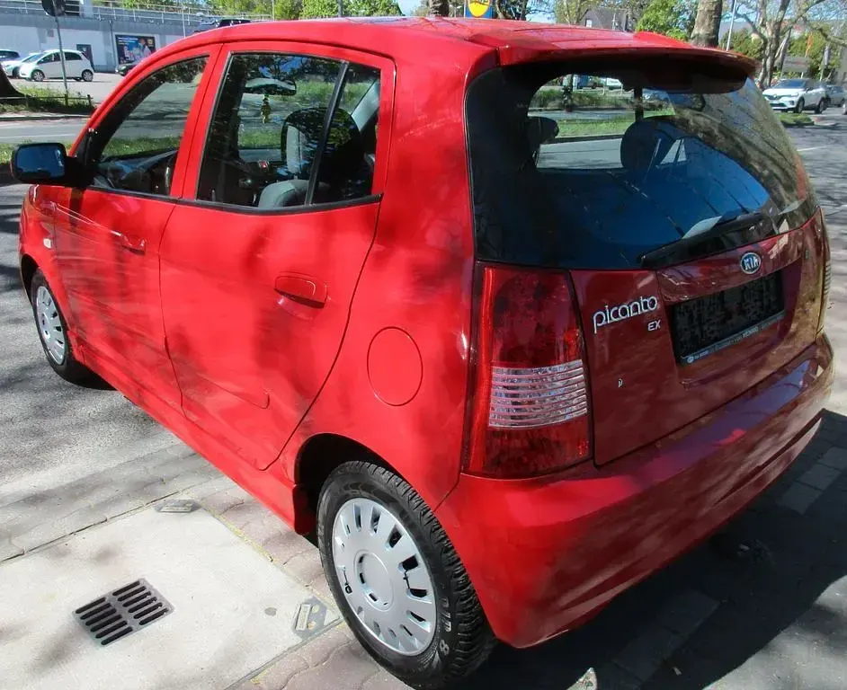 Gebraucht Kia Picanto EX 65 PS (47 kW) 2007 Rot Kleinwagen