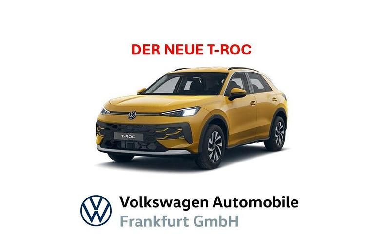 Gelb Neu 2025 VW T-Roc Life SUV | 30.729 € (Guter Preis) - Bild 1/4