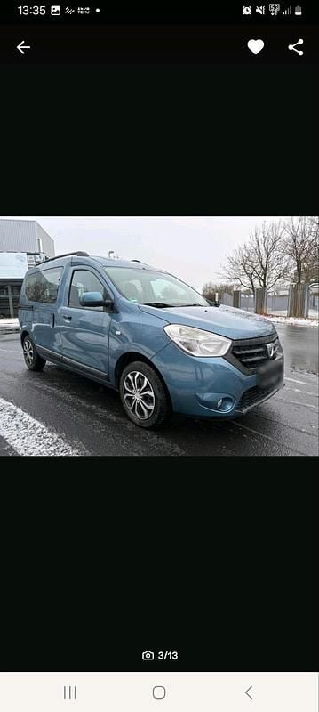 Gebraucht Dacia Dokker 116 PS (85 kW) 2013 Blau Van / Kleinbus