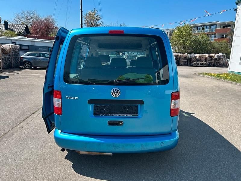 Second-hand VW Caddy 102 CP (75 kW) 2007 Albastru Monovolum