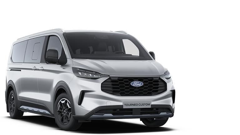 Moondust silver metallic Neu 2024 Ford Tourneo Custom Active | 69.751 € (Teuer) - Bild 1/1