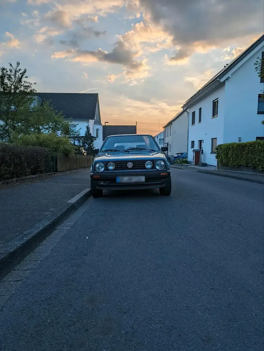 Gebraucht VW Golf II 54 PS (39 kW) 1990 Blau Kleinwagen