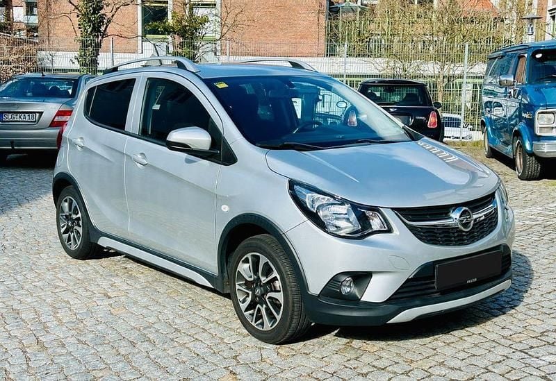 Gebraucht Opel Karl Rocks 73 PS (53 kW) 2019 Silber Kleinwagen