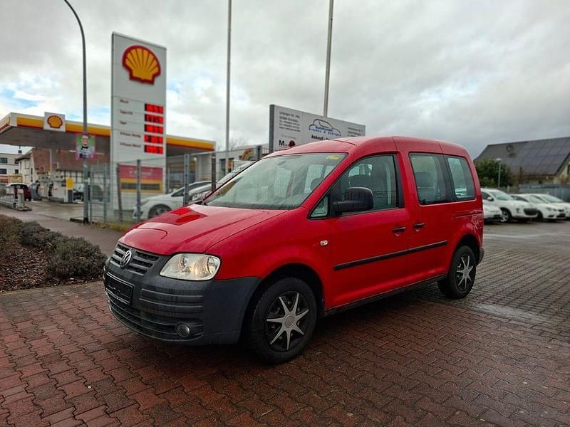 Gebraucht VW Caddy Life 102 PS (75 kW) 2009 Rot Van / Kleinbus