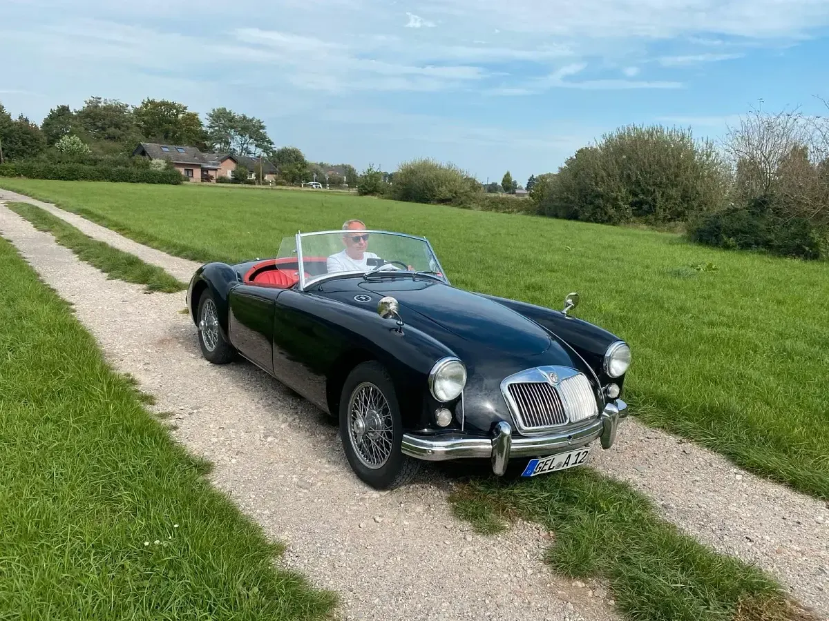 Gebraucht MG MGA 1957 Schwarz Coupé