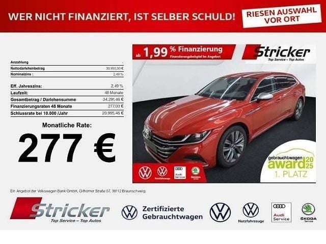 Kings red metallic Gebraucht 2024 VW Arteon Elegance Kombi | 30.939 € (Superpreis) - Bild 1/4