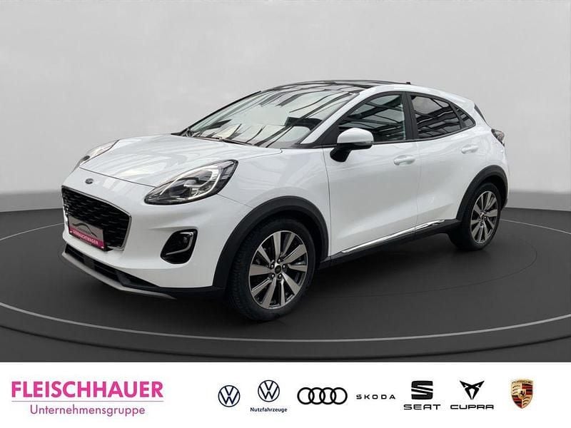 Frostweiß Gebraucht 2021 Ford Puma Gen-E Titanium X SUV | 17.980 € - Bild 1/4