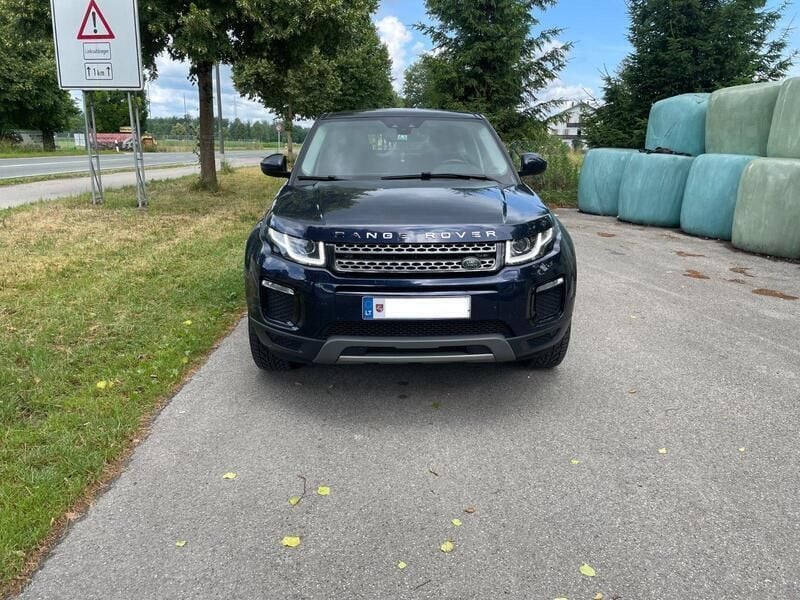 Blau Gebraucht 2018 Land Rover Range Rover evoque SUV | 13.500 € (Fairer Preis) - Bild 1/4