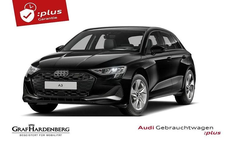 Schwarz Gebraucht 2024 Audi A3 Sportback Advanced Limousine | 31.930 € (Fairer Preis) - Bild 1/3
