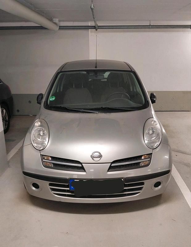 Silber Gebraucht 2006 Nissan Micra Kleinwagen | 1.000 € (Superpreis) - Bild 1/4