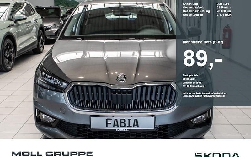 Schwarz Neu 2025 Skoda Fabia Essence Kleinwagen | 17.490 € (Fairer Preis) - Bild 1/4
