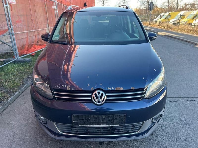 Gebraucht VW Touran Cross 140 PS (102 kW) 2011 Blau Van / Kleinbus