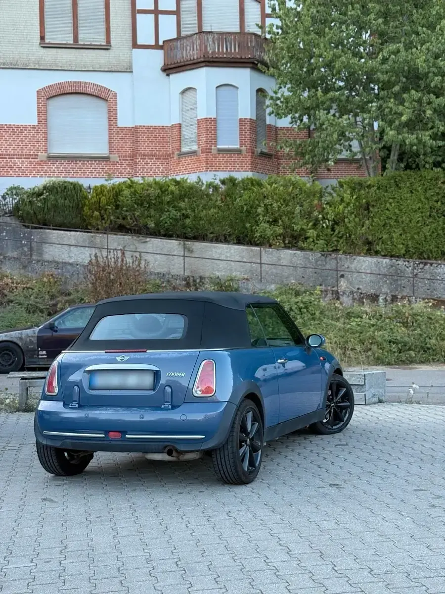 Gebraucht Mini Cooper Cabriolet 116 PS (85 kW) 2006 Blau Cabrio