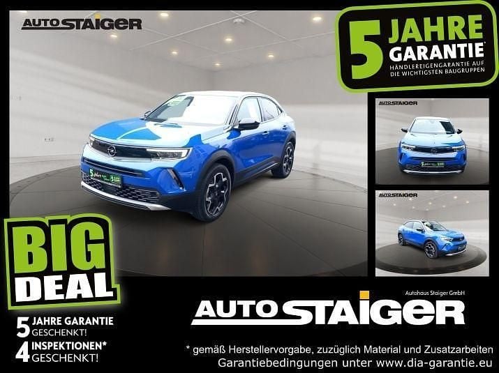 Perl blau Gebraucht 2022 Opel Mokka Ultimate SUV | 17.777 € (Guter Preis) - Bild 1/4