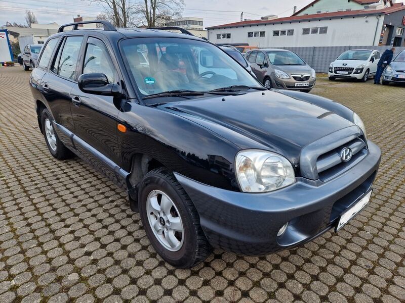 Ebony black+cool gra Gebraucht 2005 Hyundai Santa Fe GLS SUV | 2.950 € (Fairer Preis) - Bild 1/4