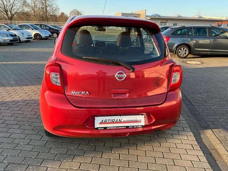 Gebraucht Nissan Micra Acenta 80 PS (58 kW) 2016 Intense red (m) Kleinwagen