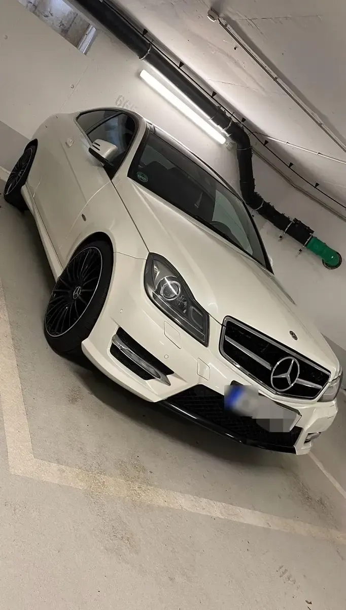 Gebraucht Mercedes C350 AMG 306 PS (225 kW) 2011 Weiß Coupé