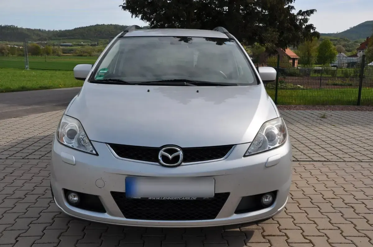 Gebraucht Mazda 5 143 PS (105 kW) 2008 Silber Van / Kleinbus