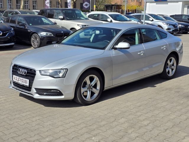 Eissilber metallic Gebraucht 2013 Audi A5 Sportback Business Limousine | 14.890 € (Fairer Preis) - Bild 1/4