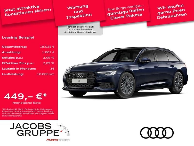 Blau Gebraucht 2025 Audi A6 Advanced Kombi | 52.930 € (Fairer Preis) - Bild 1/3