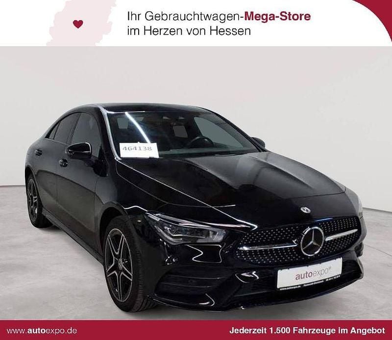 Schwarz Gebraucht 2022 Mercedes CLA250e AMG line Limousine | 29.989 € (Guter Preis) - Bild 1/4
