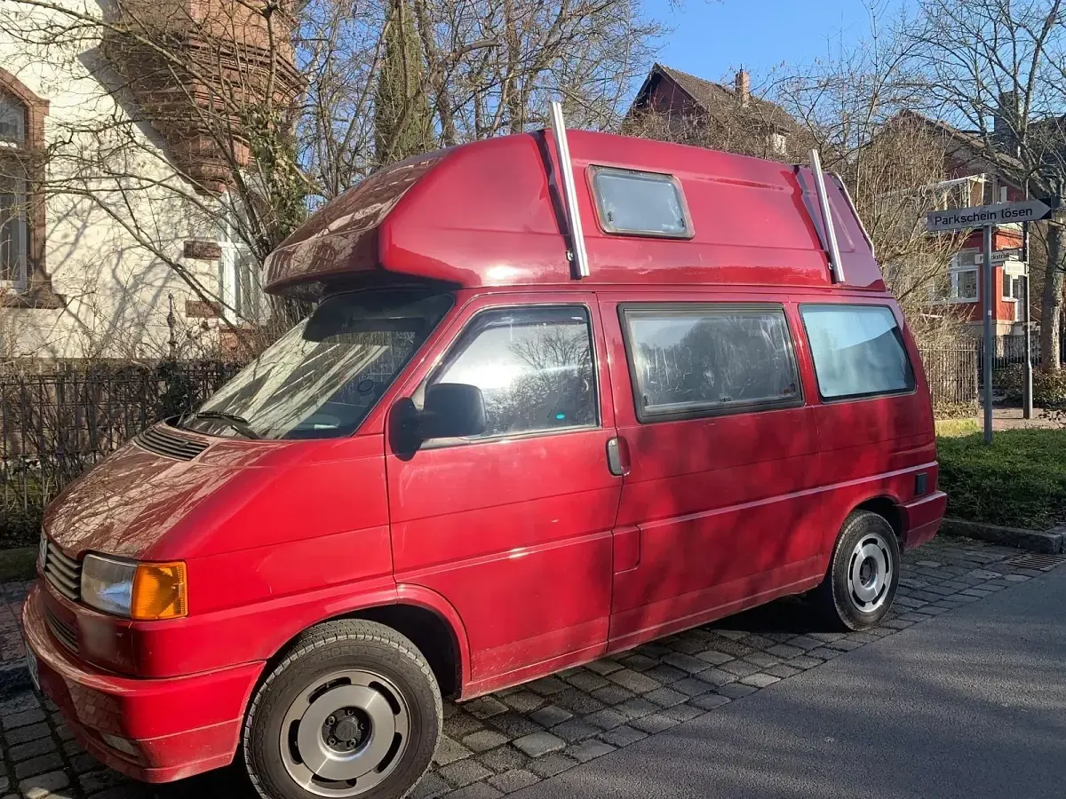 Gebraucht VW Multivan California 78 PS (57 kW) 1995 Rot Van / Kleinbus