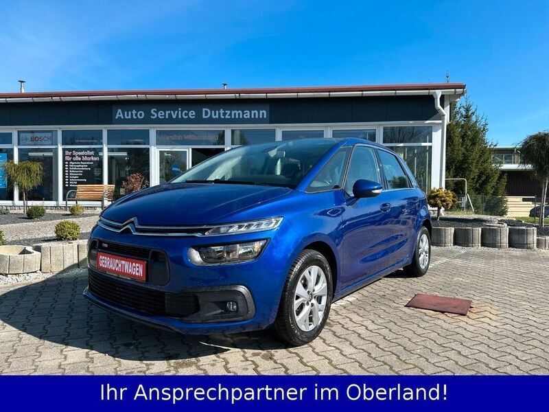 Blau Gebraucht 2017 Citroën C4 SpaceTourer Feel Van / Kleinbus | 11.750 € (Fairer Preis) - Bild 1/4