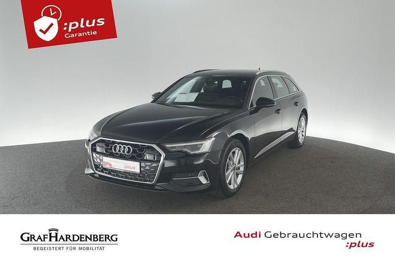 Mythosschwarz metallic Gebraucht 2024 Audi A6 Advanced Plus Kombi | 50.930 € - Bild 1/4