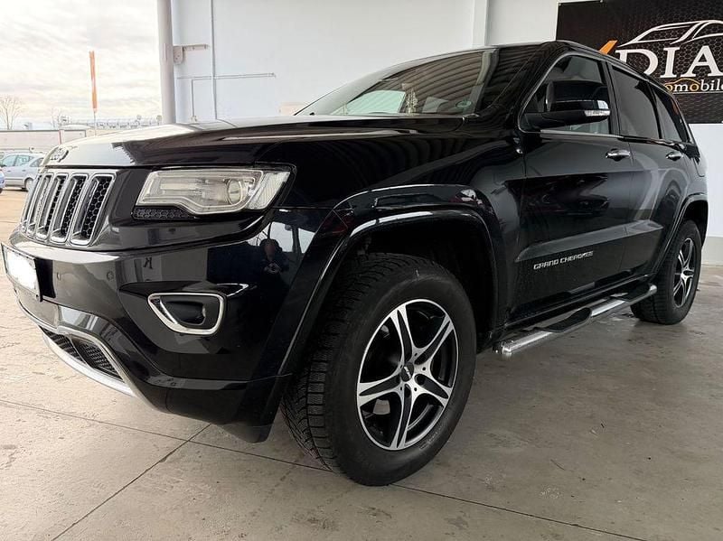 Schwarz Gebraucht 2014 Jeep Grand Cherokee Overland SUV | 13.900 € (Guter Preis) - Bild 1/4