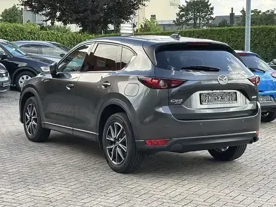 Gebraucht Mazda CX-5 184 PS (135 kW) 2018 Matrixgrau metallic (metallic) SUV