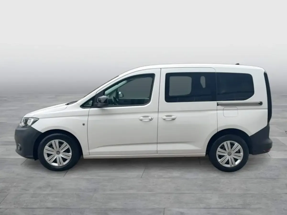 Gebraucht VW Caddy Basis 122 PS (89 kW) 2021 Weiß Van / Kleinbus