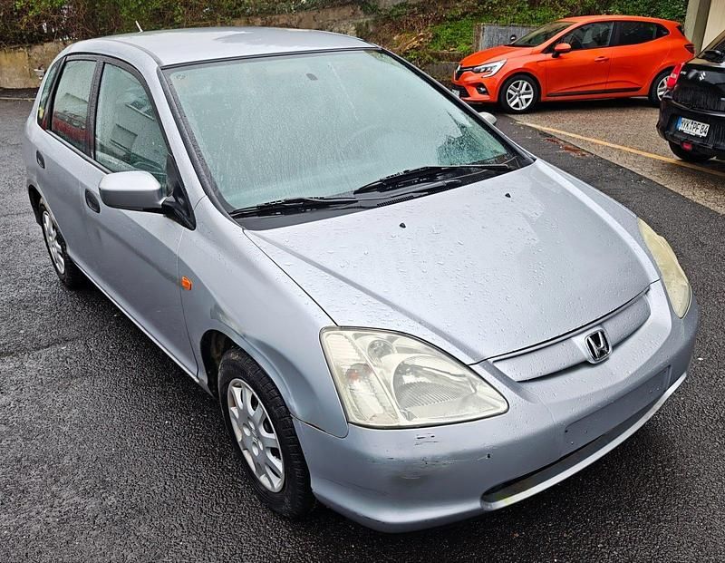 Gebraucht Honda Civic 90 PS (66 kW) 2003 Silber Kleinwagen