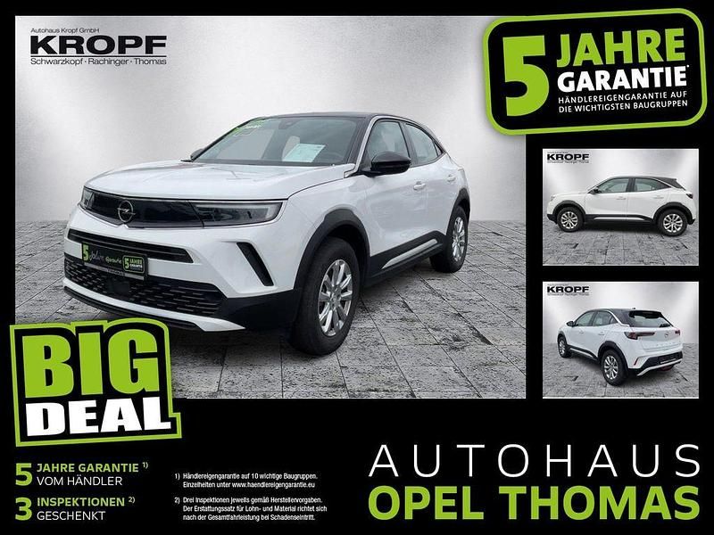 Jade weiss/arktis weiss Gebraucht 2022 Opel Mokka-e Edition SUV | 16.270 € (Superpreis) - Bild 1/4