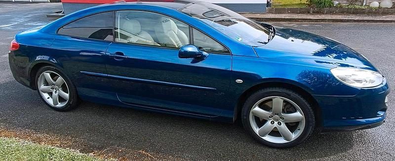 Blau Gebraucht 2006 Peugeot 407 Coupe Coupé | 3.850 € (Etwas zu teuer) - Bild 1/4