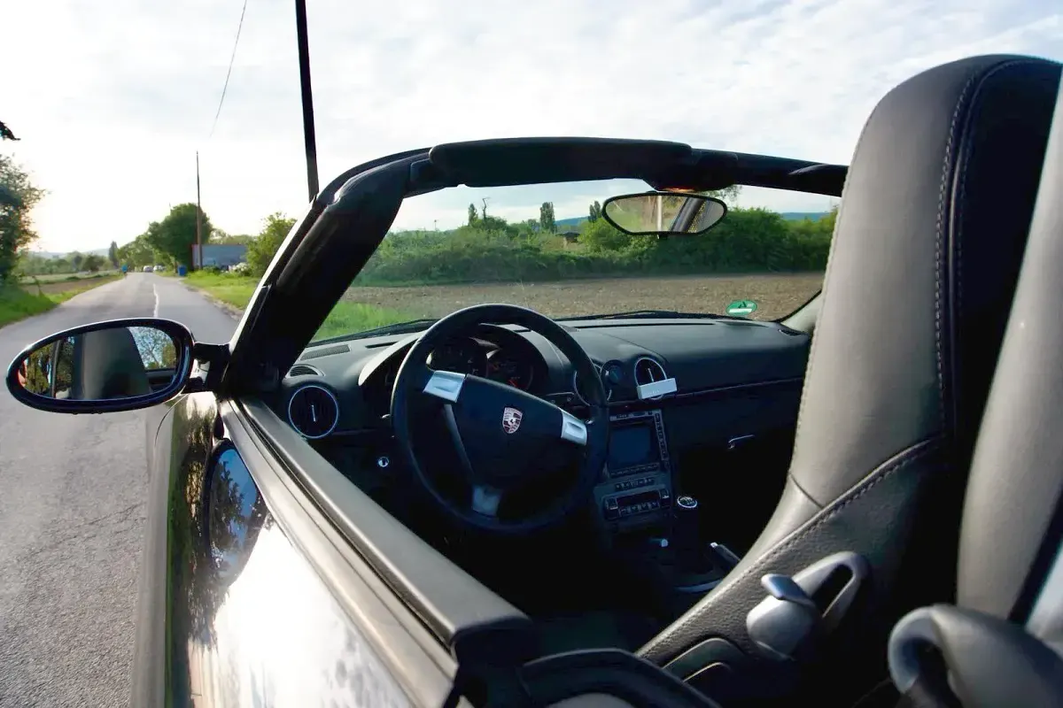 Gebraucht Porsche Boxster 245 PS (180 kW) 2007 Schwarz Cabrio