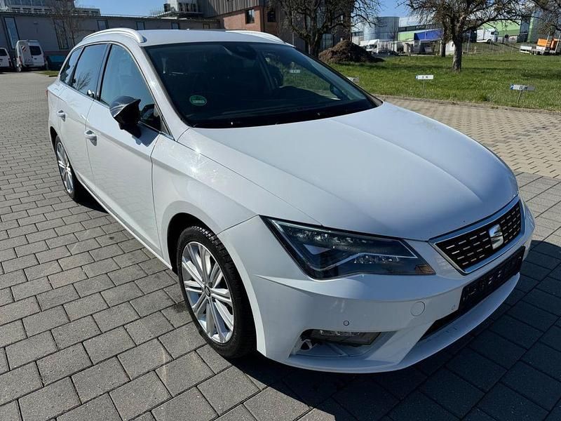 Usado Seat Leon ST XCELLENCE 150 HP (110 kW) 2019 Branco Carrinha