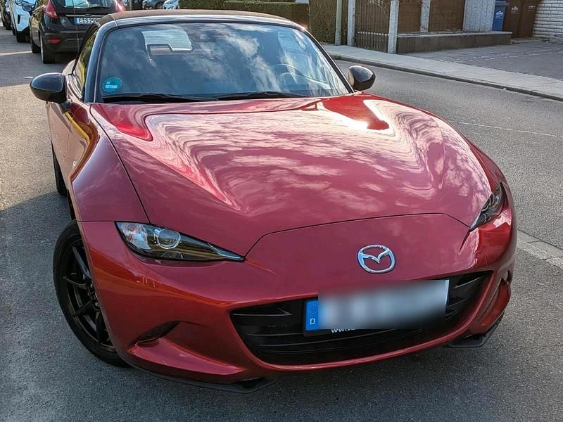 Rot Gebraucht 2019 Mazda MX5 Cabrio | 21.500 € (Fairer Preis) - Bild 1/4