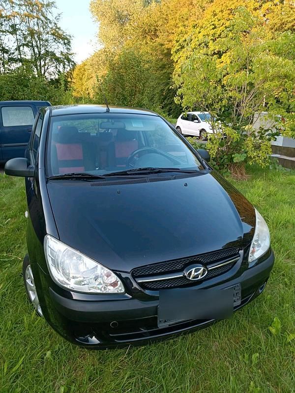 Schwarz Gebraucht 2008 Hyundai Getz Kleinwagen | 450 € - Bild 1/4
