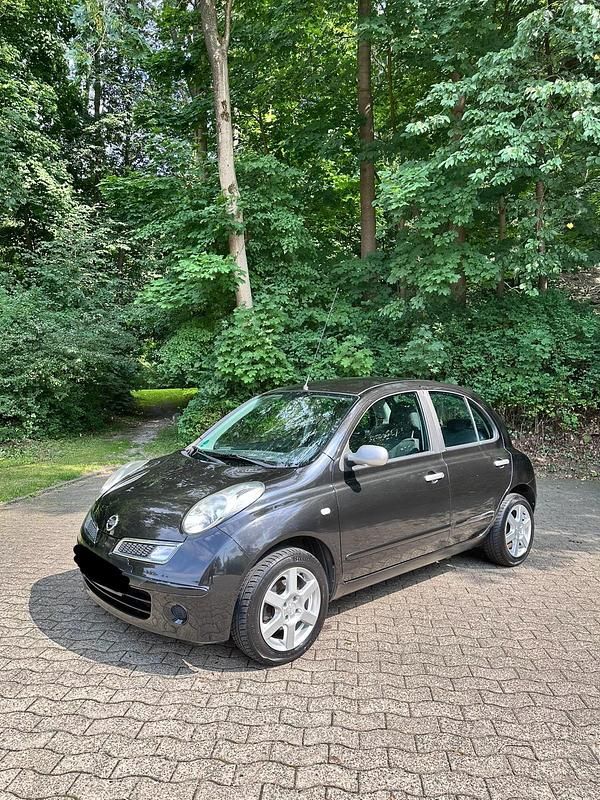 Schwarz Gebraucht 2009 Nissan Micra Kleinwagen | 2.200 € (Fairer Preis) - Bild 1/4