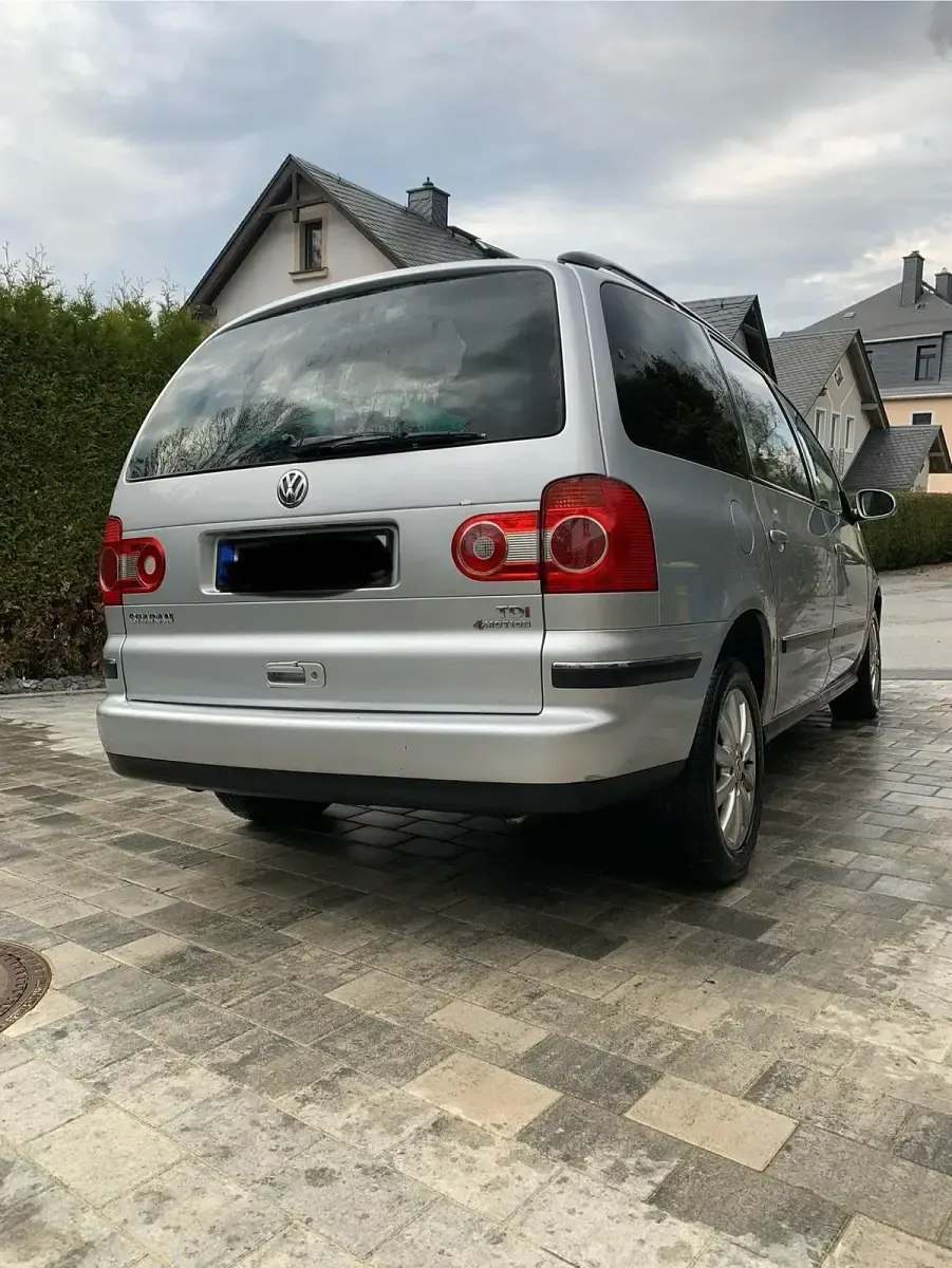 Gebraucht VW Sharan 115 PS (84 kW) 2006 Silber Van / Kleinbus